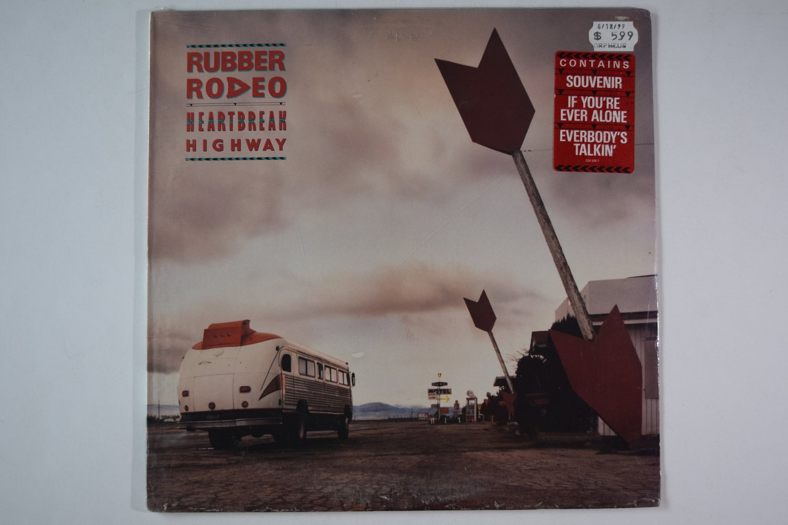 Rubber Rodeo Vintage Vinyl LP Still Sealed Heartbreak Etsy UK