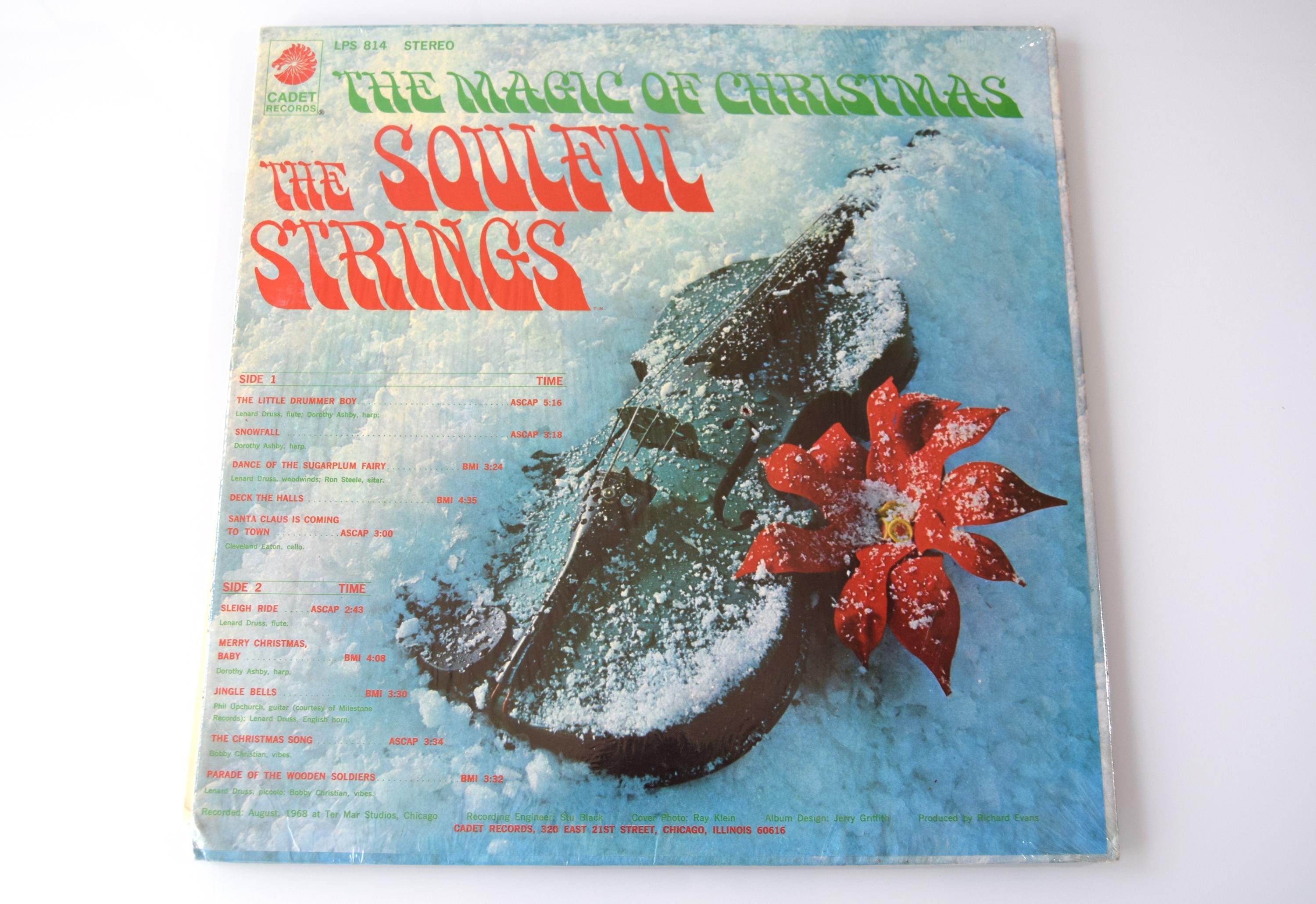 The Soulful Strings Vintage Vinyl LP the Magic of Christmas - Deck