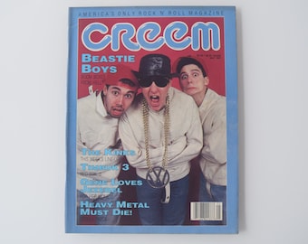 Creem vintage music magazine - Beastie Boys / The Kinks / Gene Loves Jezebel, record reviews / interviews / calendar, Boy Howdy!, May 1987