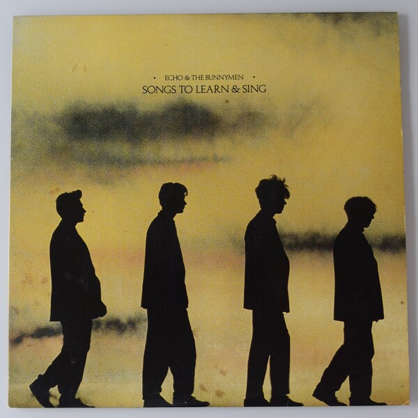 Echo & The Bunnymen vintage vinyl LP, Songs To Learn And Sing, New Wave/Art Rock/Alternative, Do It Clean/The Killing Moon/The Cutter, 1983