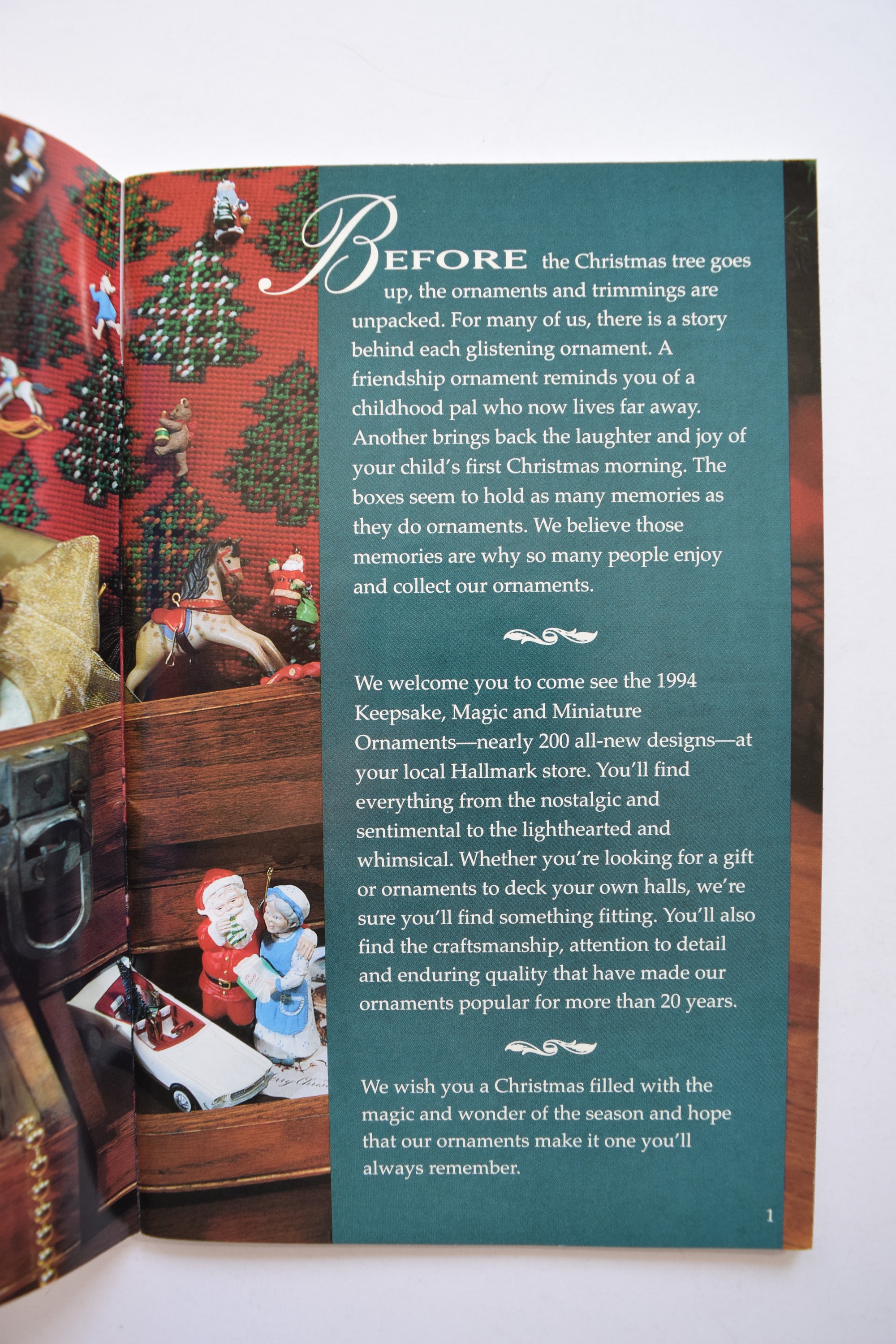 Hallmark Dream Book Vintage Catalog Christmas Ornaments Etsy