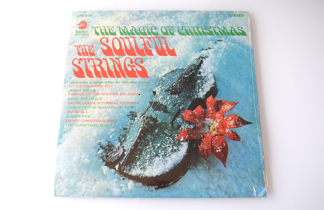 The Soulful Strings Vintage Vinyl LP the Magic of Christmas - Deck