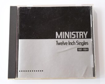Ministry vintage CD 12 Inch Singles (1981-1984) - Everyday Is Halloween / The Nature Of Love, Industrial, Al Jourgensen, compact disc, 1994