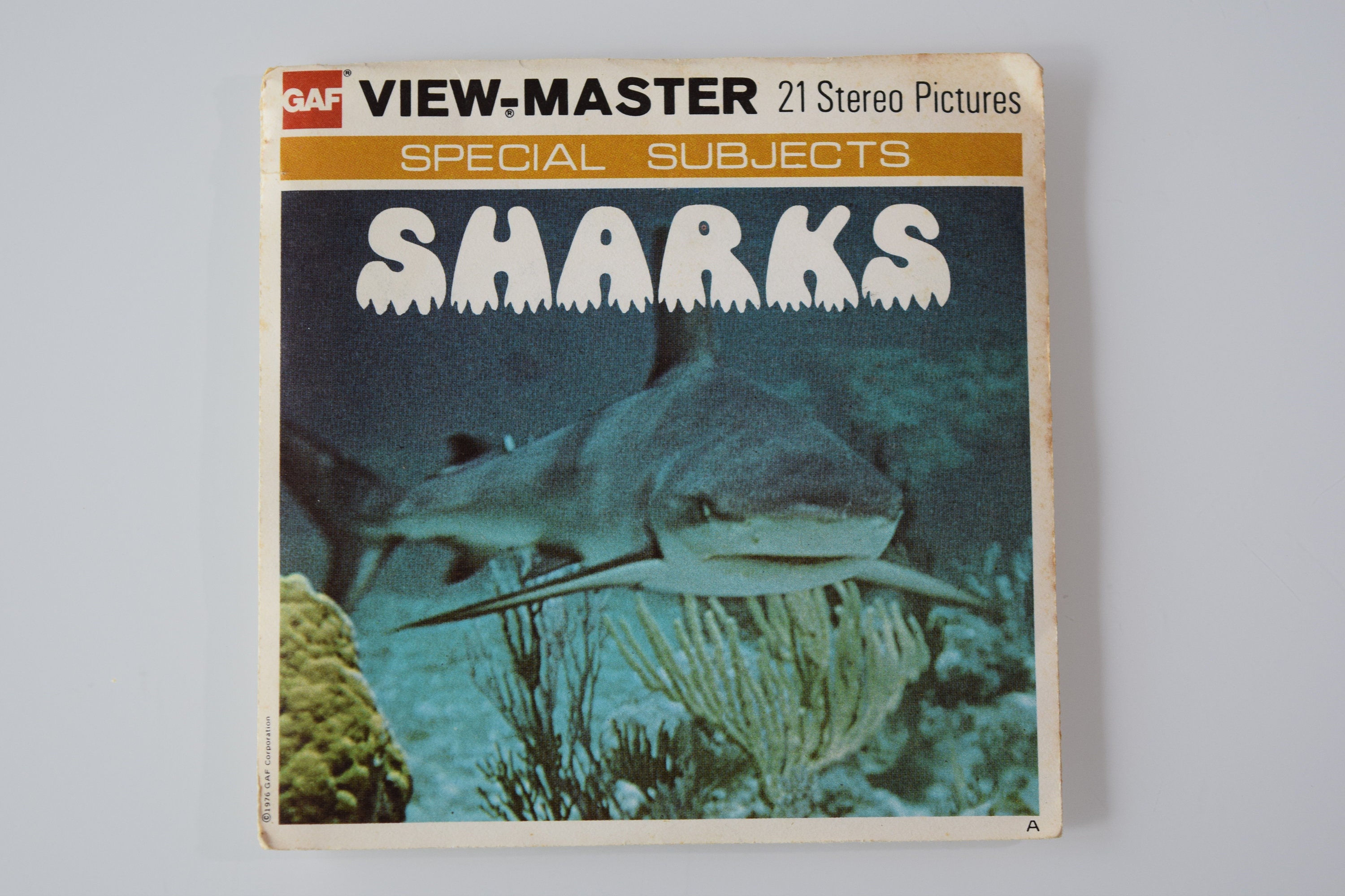 Sharks, Vintage View-master Reels, Special Subjects, Hammerhead