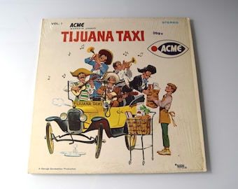 Tijuana Taxi vintage 12" vinyl LP Ace Markets Presents - Latin Jazz / Smooth Jazz, George Garabedian, Taste Of Honey / Lonely Bull, 1976