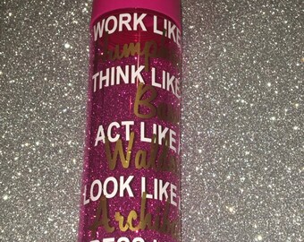 Gossip Girl Water Bottle decal