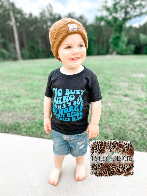 Ladies man t shirt top