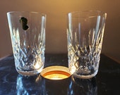 Waterford Crystal Lismore Tumblers 5 inch 12 ounces Set of 2