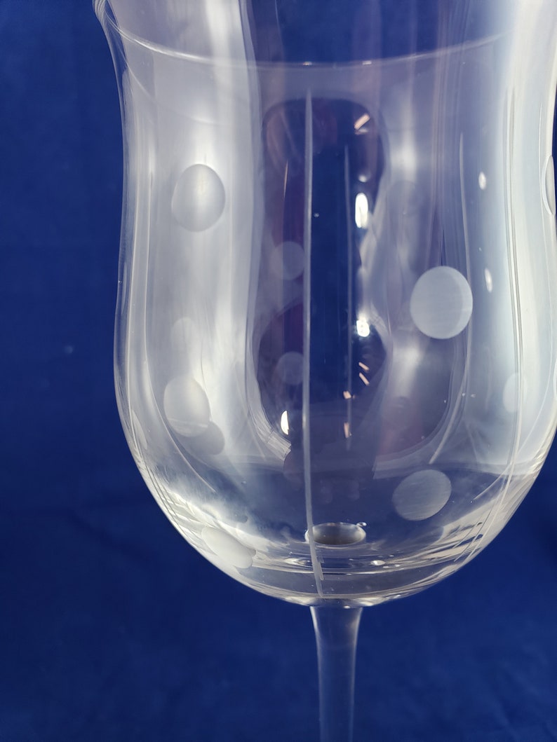 Lenox Crystal Stemware Goblet 8 7/8 Inch Etsy