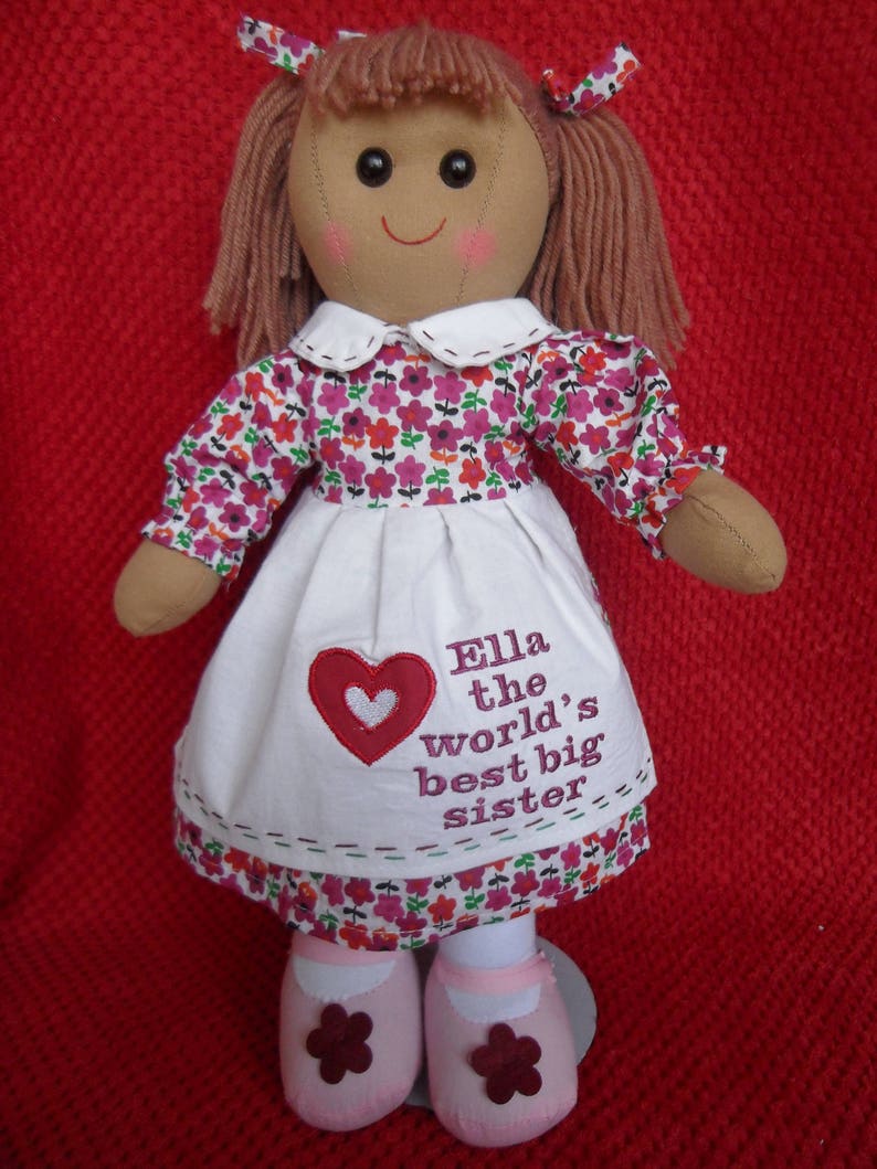 personalised rag dolls for babies