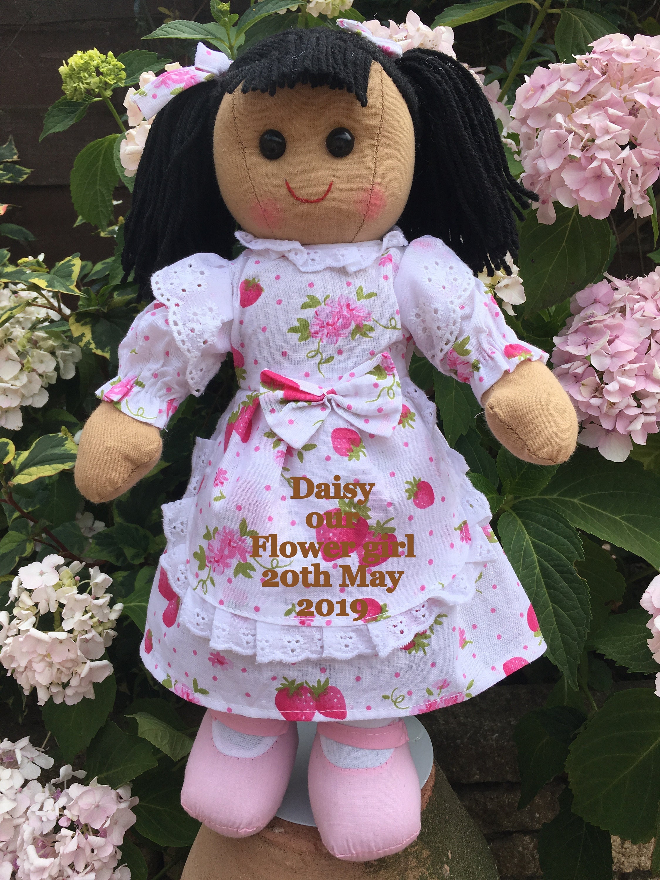 flower girl rag doll