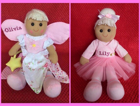 personalised ballerina doll