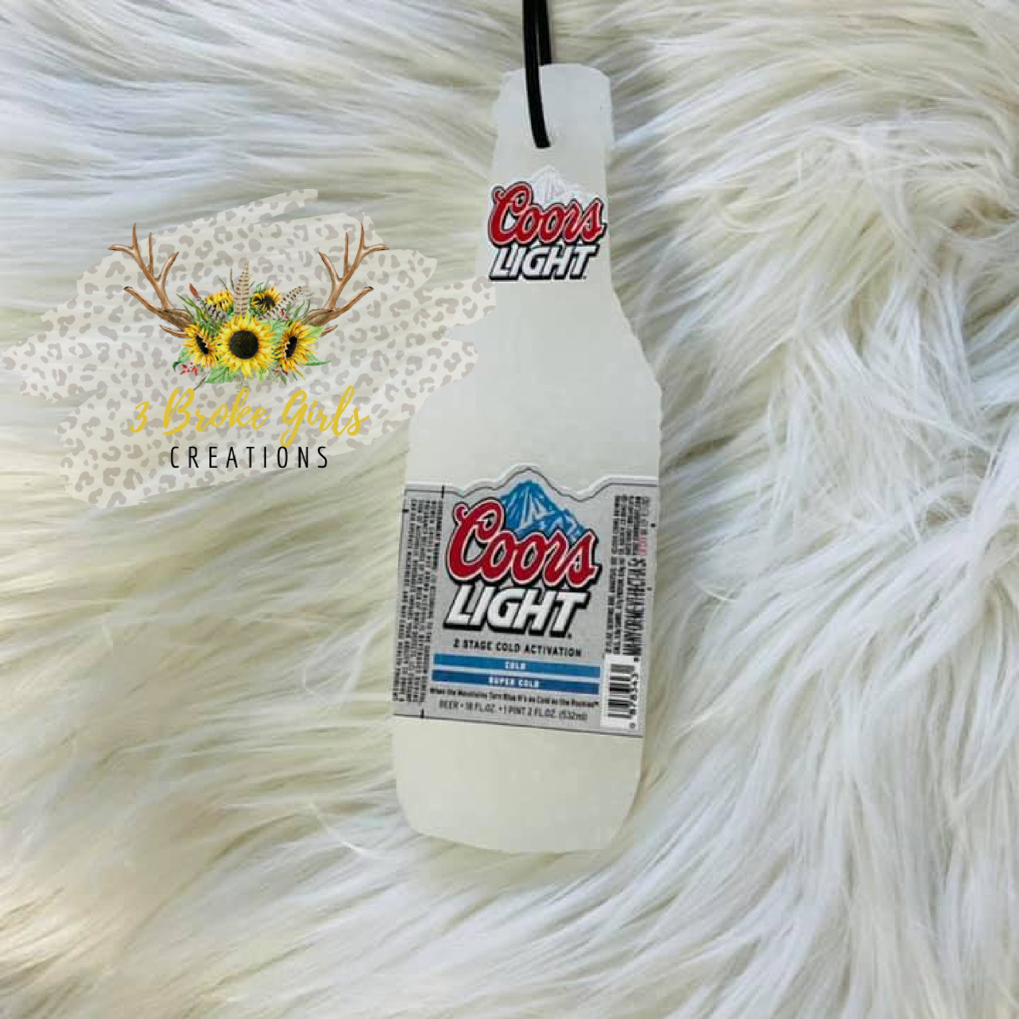 Beer Bottle Car Freshie Etsy