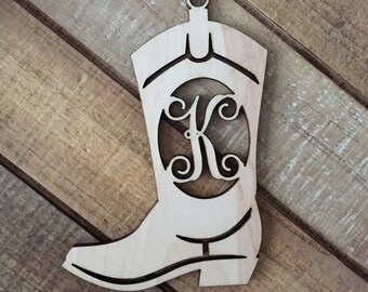 cowboy boot ornament