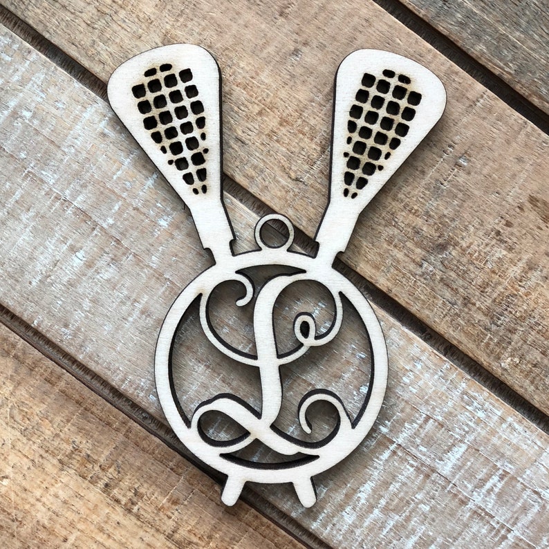 Lacrosse Christmas Ornament 