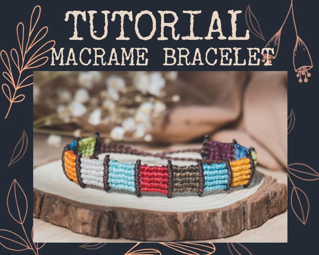 Surfer Macrame Bracelet Tutorial Boho Bracelet Tutorial Easy Bracelet