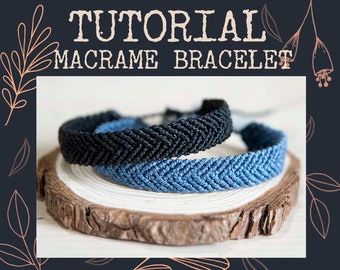 Friendschip Armband Anleitung, Boho Armband Anleitung, Einfache Armband Anleitung, Makramee Muster, Knotty Makramee, Anleitung für Mikromakramee Armband