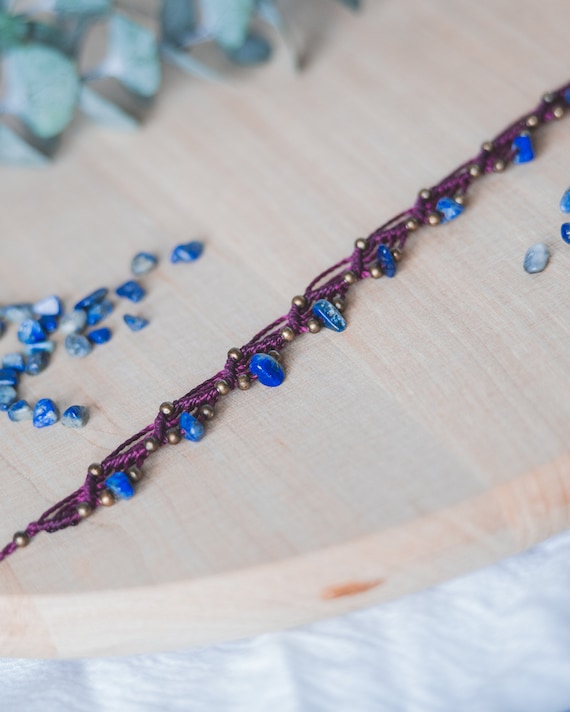 Tutorial tobillera macramé archivo PDF - Etsy España