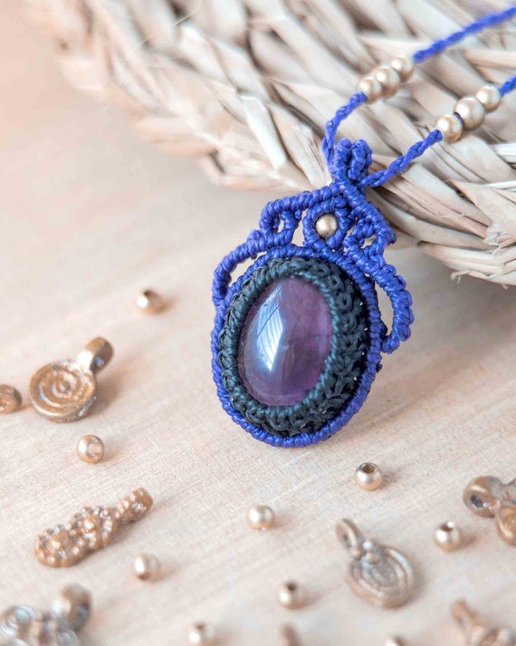 Powerful 2024 amethyst necklace