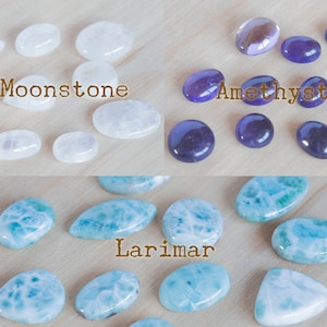 DIY kit macrame pendant with stone, personalized pendant kit, healing stone, make your own macrame pendant, Gift for her, macrame amulet kit image 9