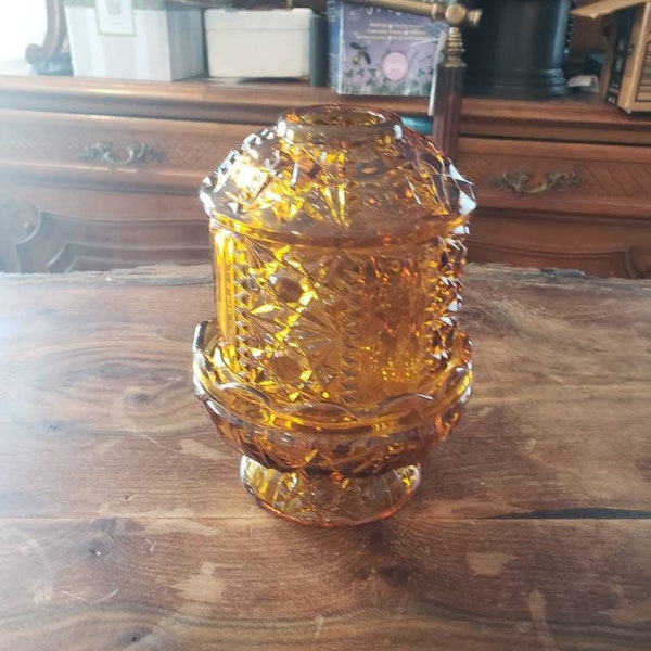 Amber Indiana Sterren en Bars Fairy Lamp