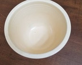 Vintage Fiesta Mixing Bowl 2 Ivory with No Rings