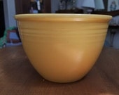 Vintage Fiesta Original Yellow Mixing Bowl 4 (No Rings)