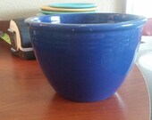 Vintage Fiesta Mixing Bowl 2 Cobalt Blue