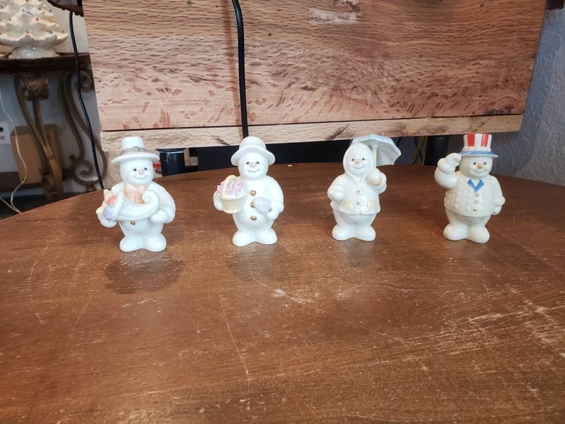 Lenox Snowman From the Twelve Months of Snowman Collection Etsy