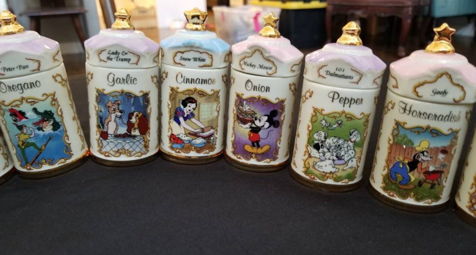 Lenox Disney Spice Jars choice Etsy