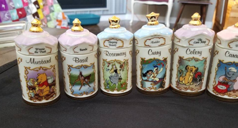 Lenox Disney Spice Jars choice Etsy