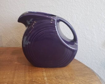 Fiesta Water Pitcher in the Color of Plum