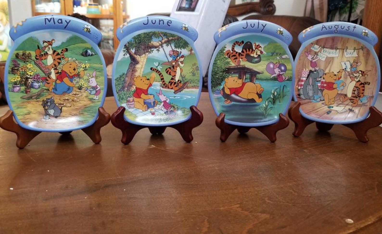 Bradford Exchange Winnie the Pooh Perpetual Calendar Etsy