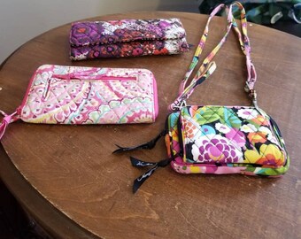 vera bradley mini wallet