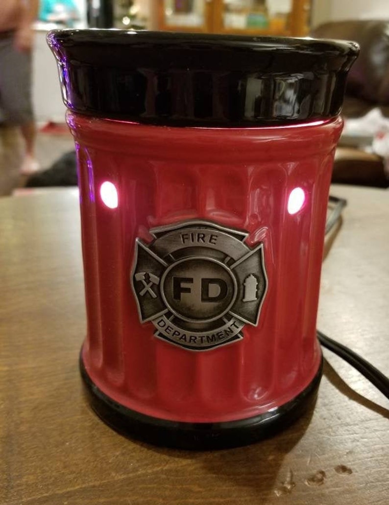 Gently Used Firefighter Wax Warmer Scentsy Brand Etsy