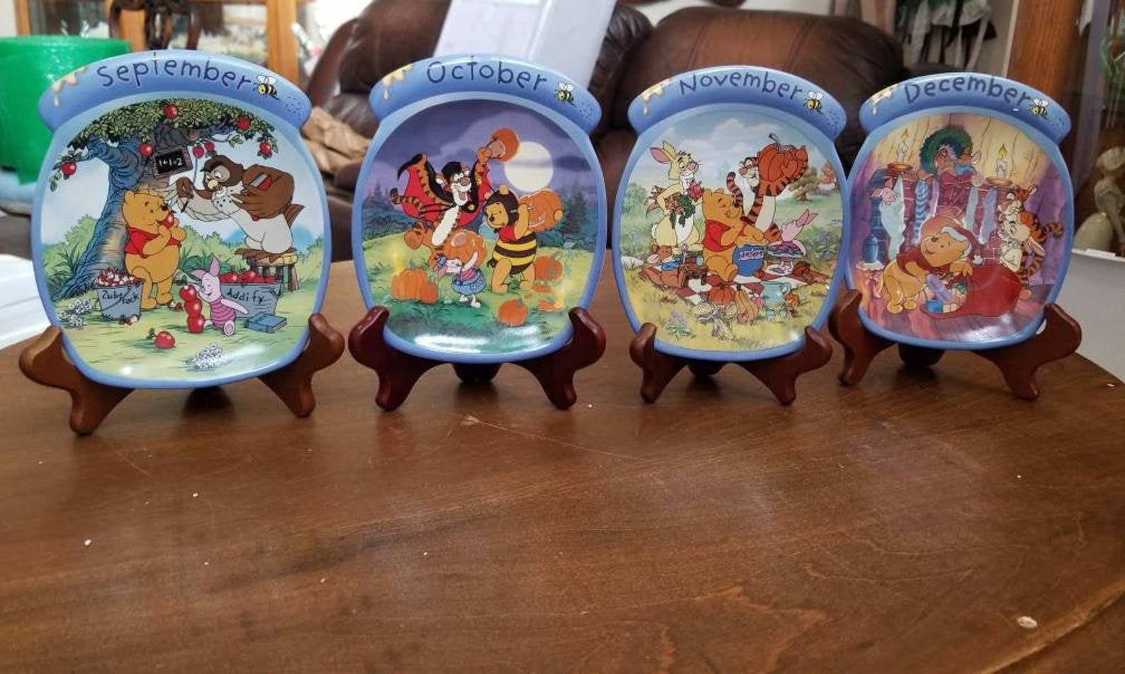 Bradford Exchange Winnie the Pooh Perpetual Calendar Etsy