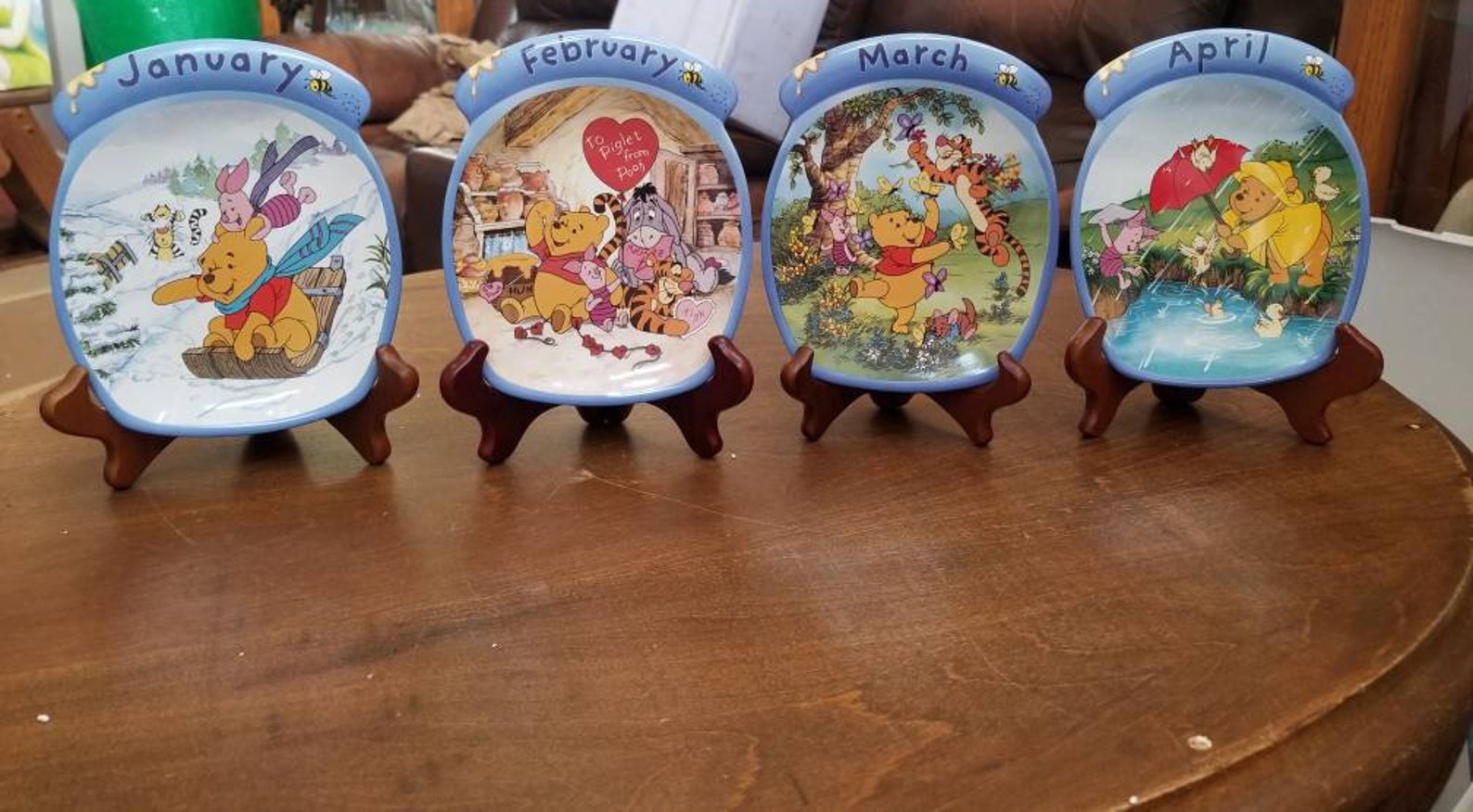 Bradford Exchange Winnie the Pooh Perpetual Calendar Etsy