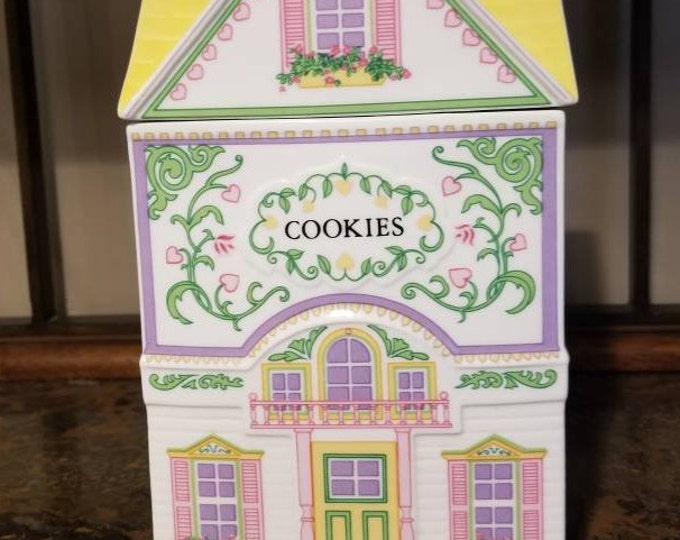 Lenox Village Collection Cookie Jar / Canister | Etsy