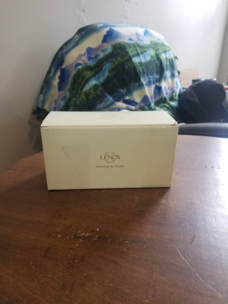 Lenox Spring Garden Salt and Pepper Shakers in Original Box Etsy