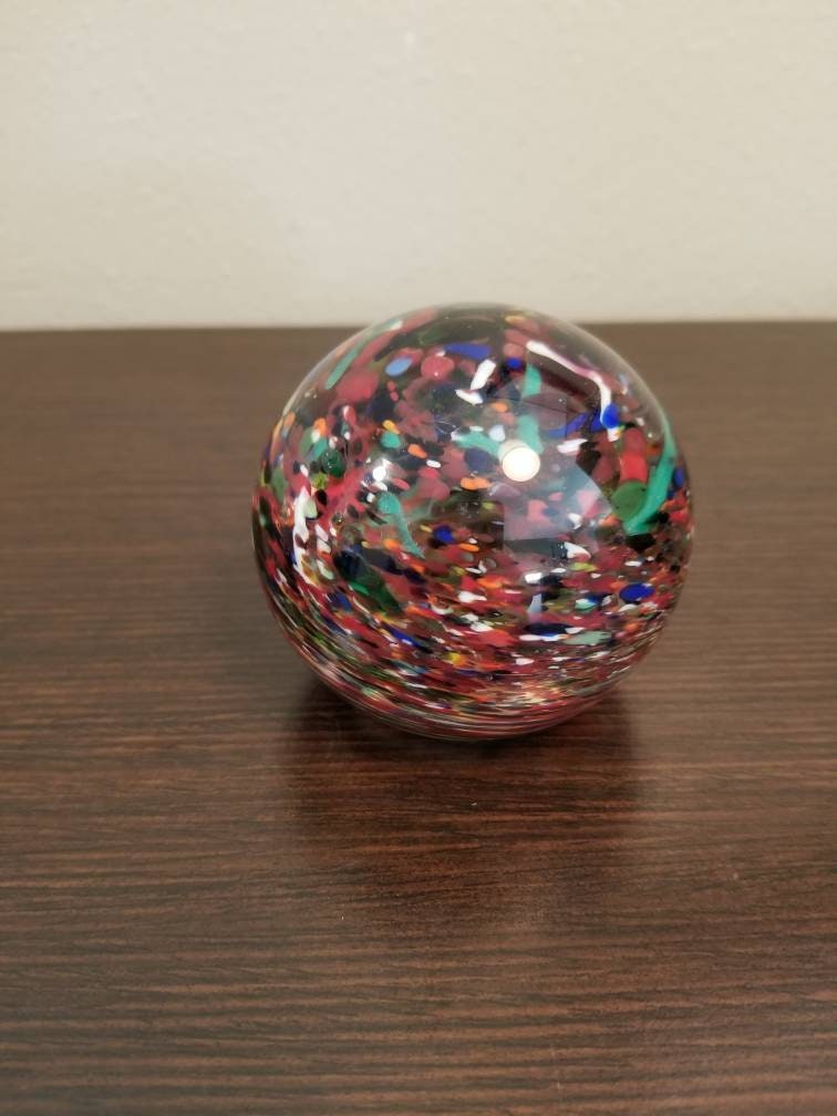 Unique and Fun Paperweights Confetti Ball and Elephant Etsy