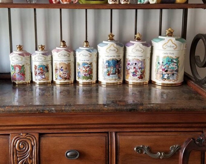 Lenox Disney Animated Classics Canisters choice Etsy