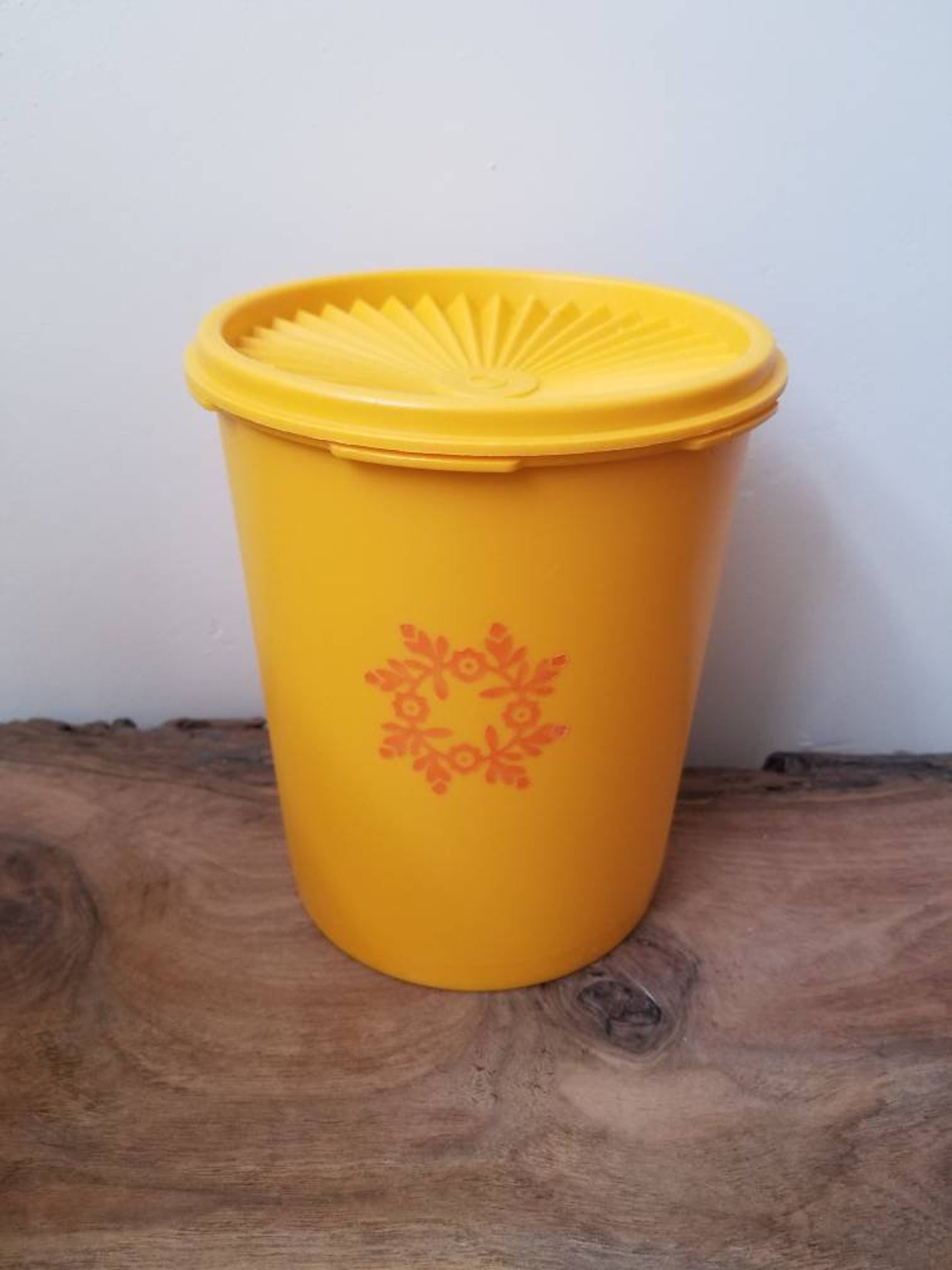 Juego De Recipientes Tupperware Amarillo | Envío Gratis