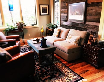 Reclaimed Barn Wood Accent Walls