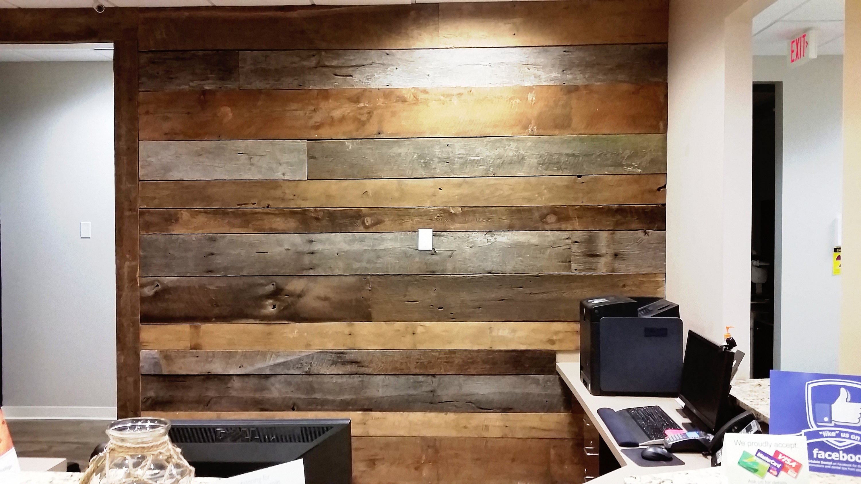 Reclaimed Barn Wood Accent Walls Etsy