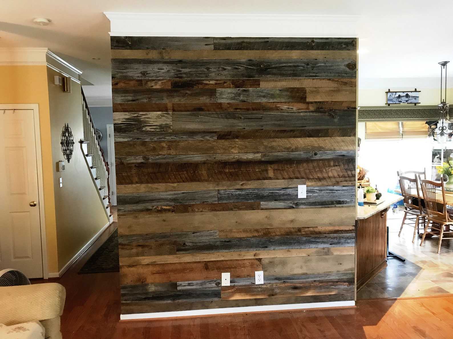 Reclaimed Barn Wood Accent Walls - Etsy
