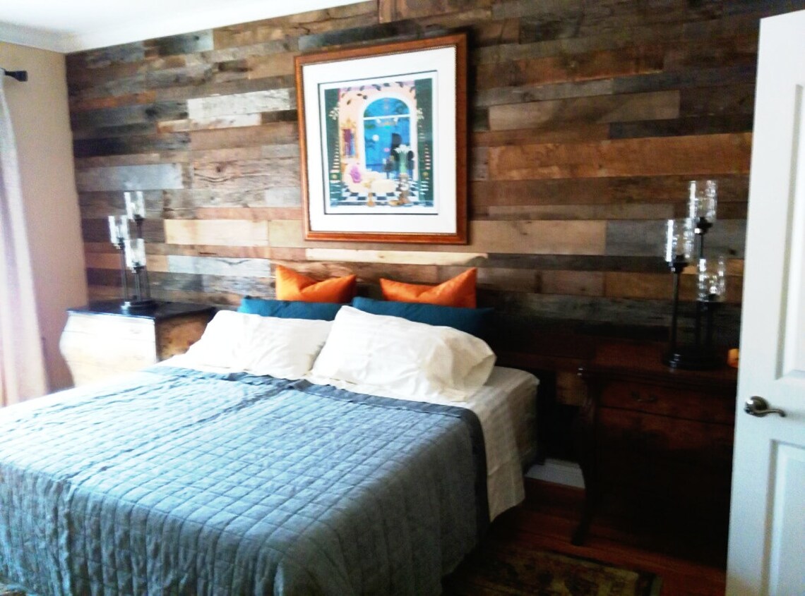 Reclaimed Barn Wood Accent Walls - Etsy