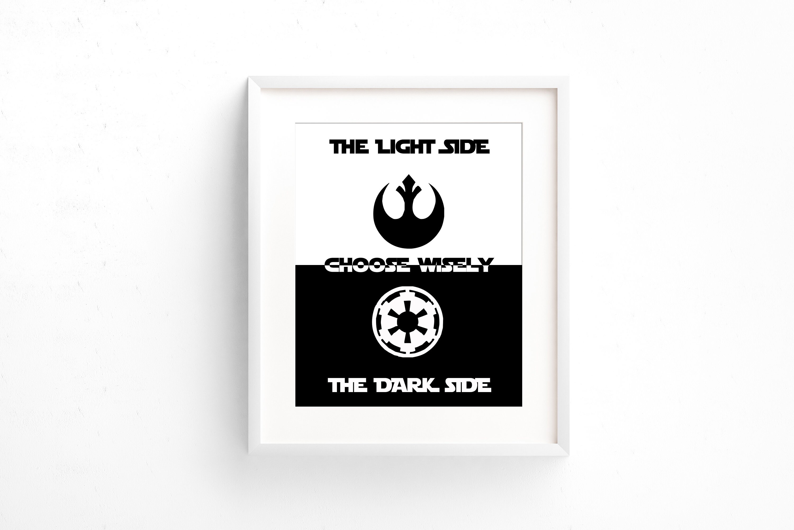 Lightside Darkside Printable, Digital Print - Etsy