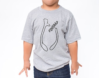 Grey #OHSNAP Wishbone Toddler/Kids/Youth Tee *PIP Squeaks by PIP Goods