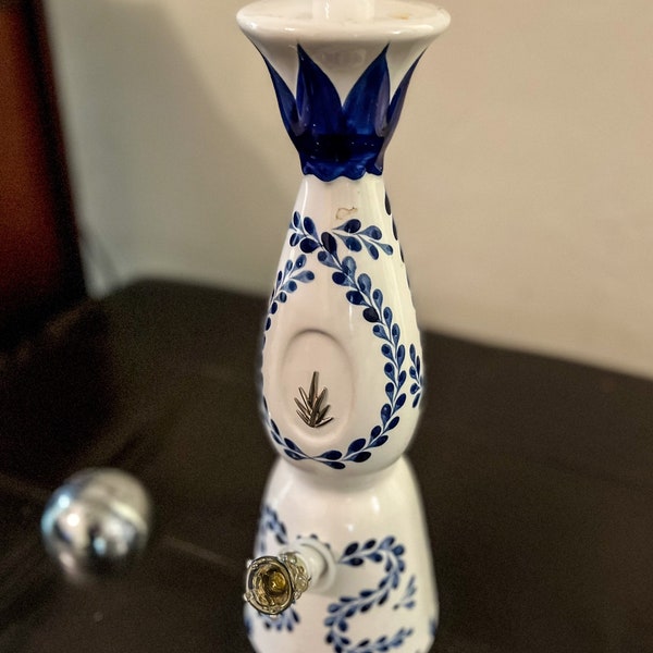 Upcycled Clase Azul Reposado smoking piece