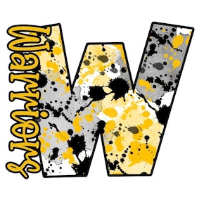Warriors Splatter SVG